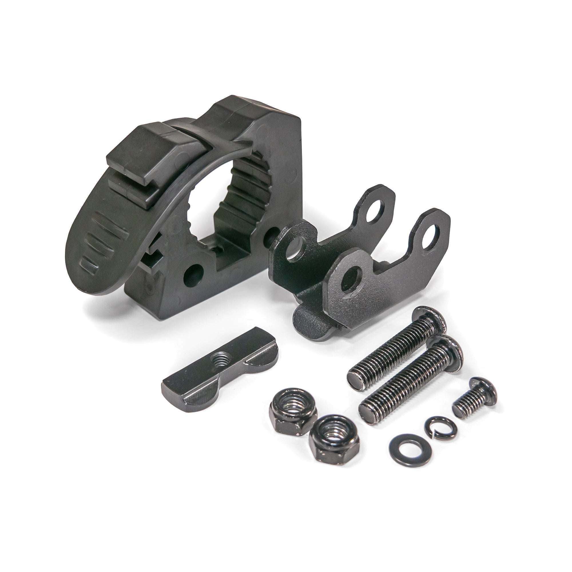 L-Track Quick-Mount Rubber Clamp for MOLLE and Drip Rails