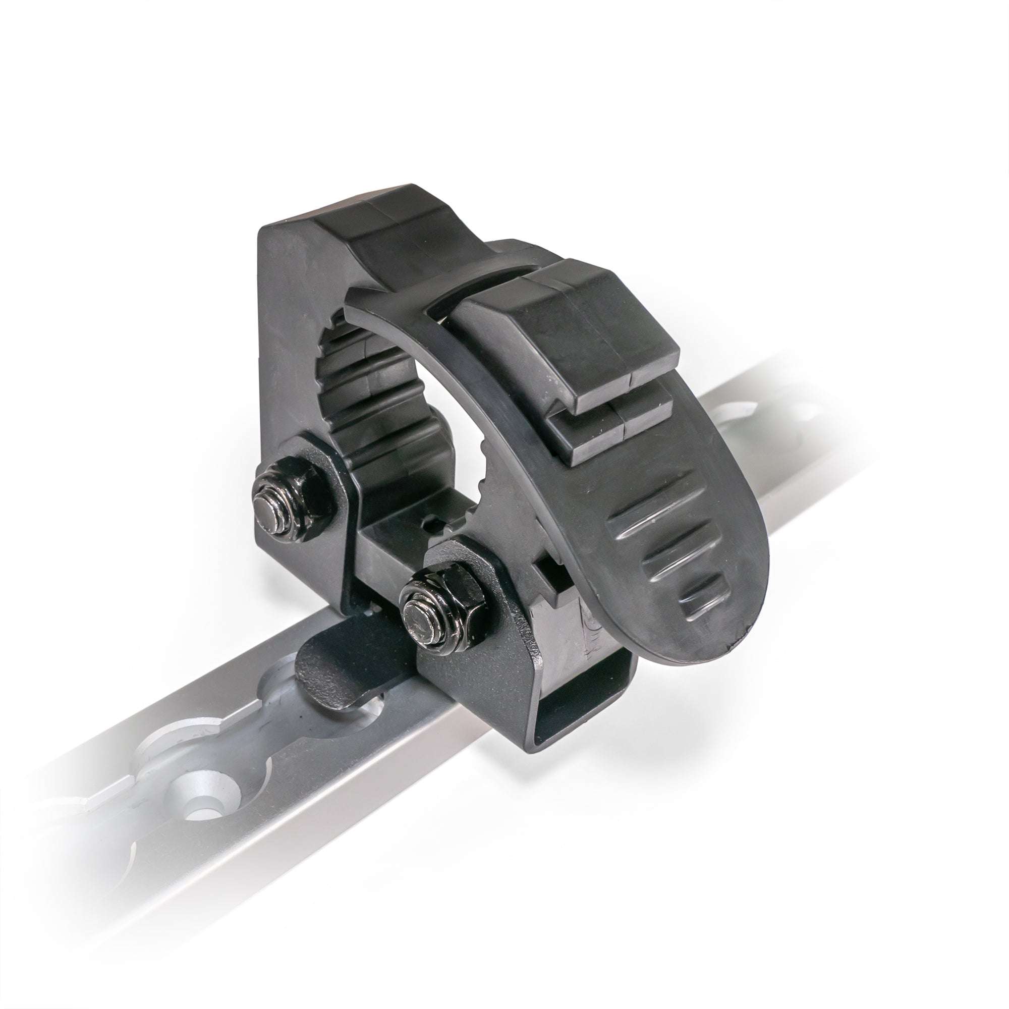 L-Track Quick-Mount Rubber Clamp for MOLLE and Drip Rails