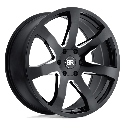 BRMZA 20X8.5 6X5.5 G-BLK-MILL 45MM