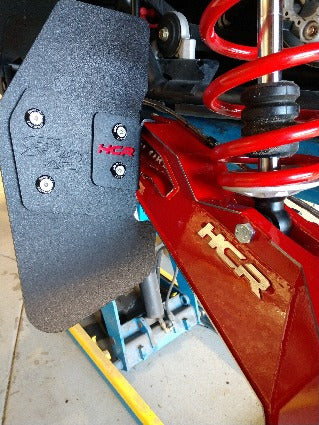 HCR Trailing Arm Mud Flaps for Polaris RZR Turbo S, Pro XP