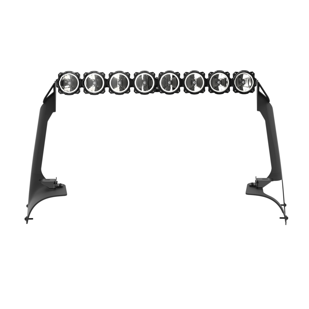 KC HiLiTES PRO6 GRAVITY LED 50IN 8LT COMBO 4XE - 91340