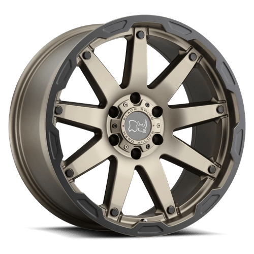 BROCN 17X9.5 5X5.0 M-BRNZ-BLK-LP -18MM