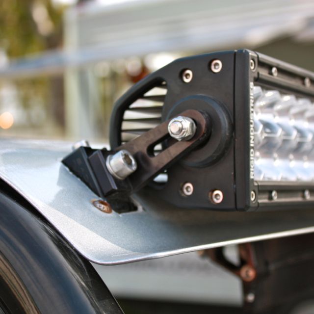 LED Light Bar Mount for 6mm / 1/4″ end mounts - by Axia Alloys