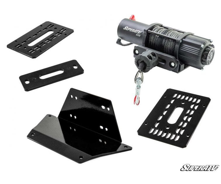 Polaris Ranger XP 570 Winch Mounting Plate by SuperATV