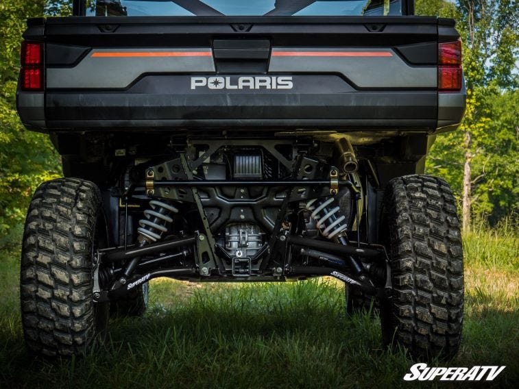 Super ATV Polaris Ranger XP 1000 High Clearance Rear Offset A-Arms