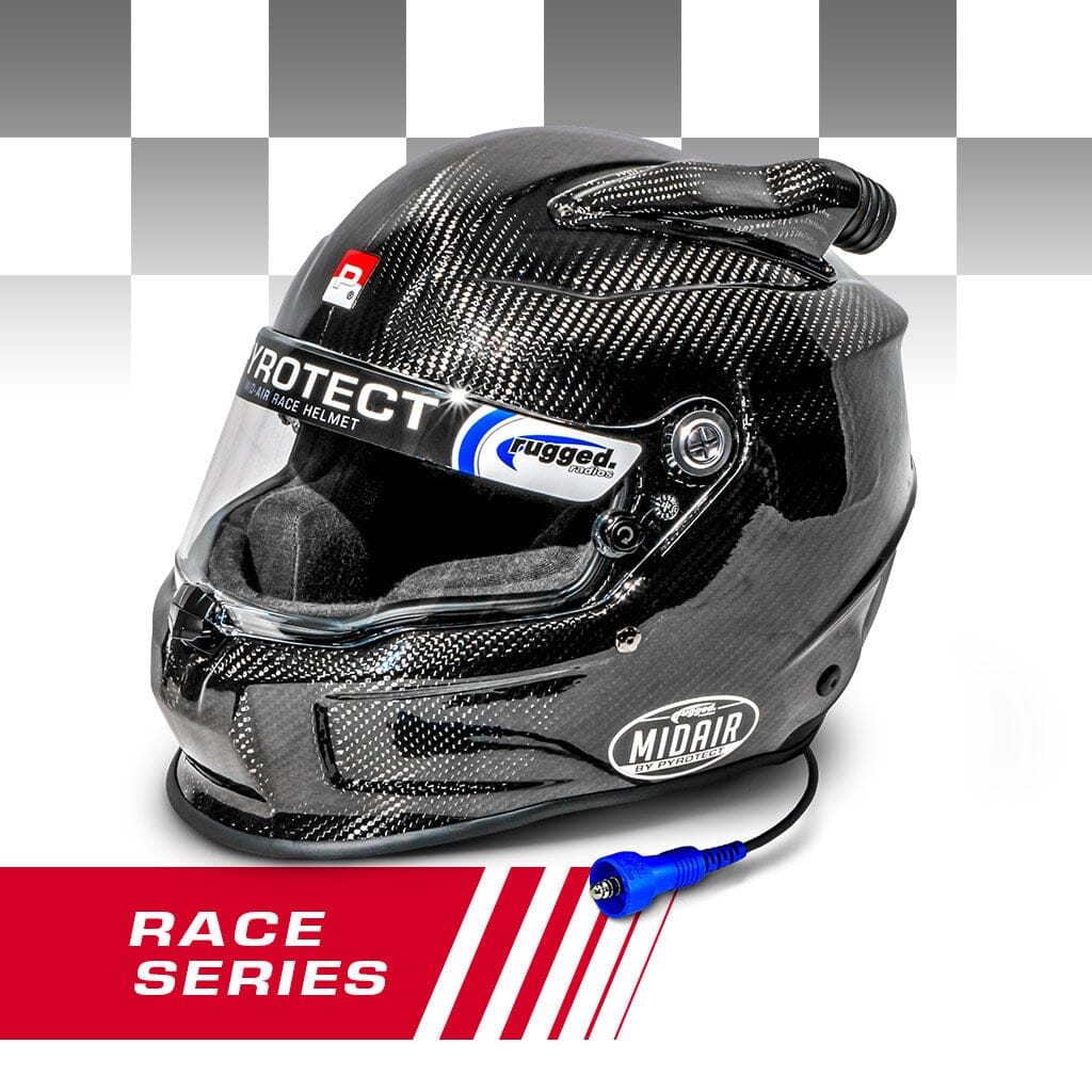 Pyrotect SA2025 RACE Pro Airflow Mid Forced Air 3K Carbon Wired OFFROAD