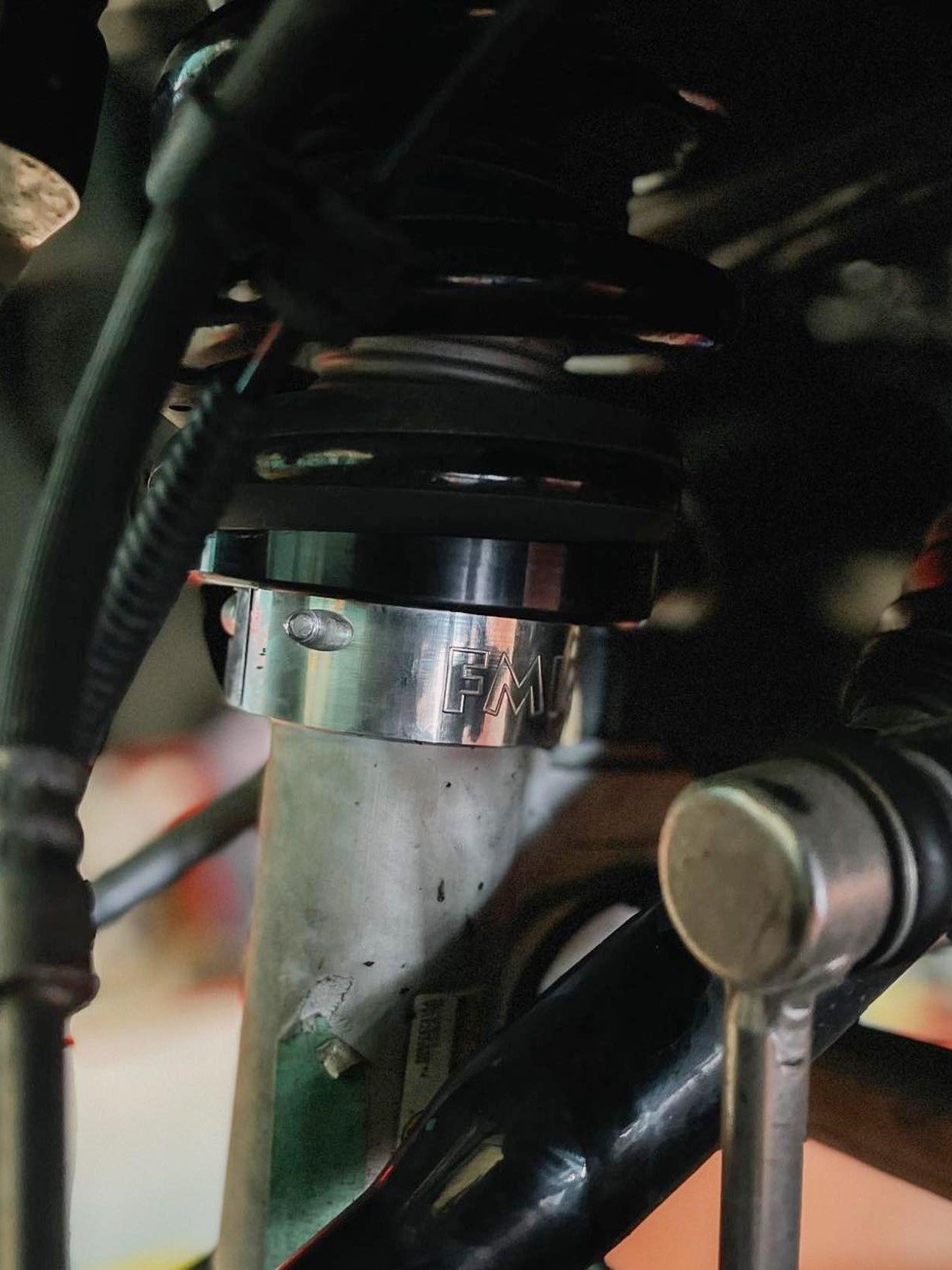 2025 Ram RHO 2 inch front leveling kit component showcasing precision engineering for enhanced vehicle stance and performance.