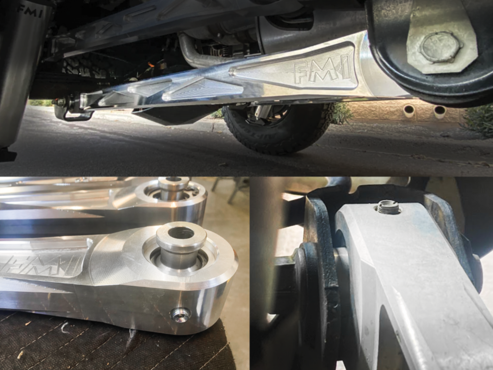 2024 Ranger Raptor - Rear Lower Billet Aluminum Suspension Arms with Ultra-Flex joints