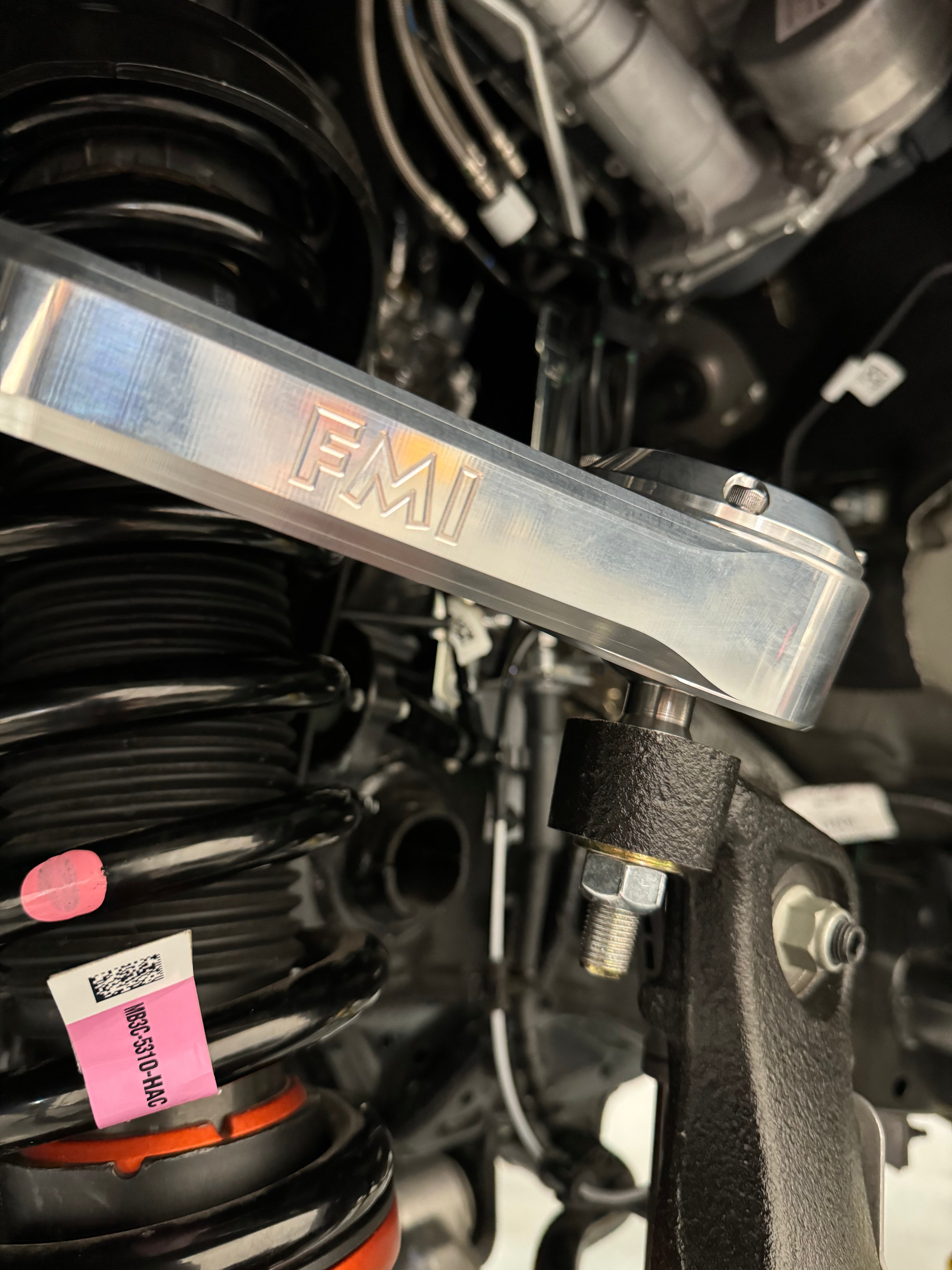 2024 Ranger Raptor billet upper control arm kit showcasing stock length design and high-quality materials for enhanced performance.