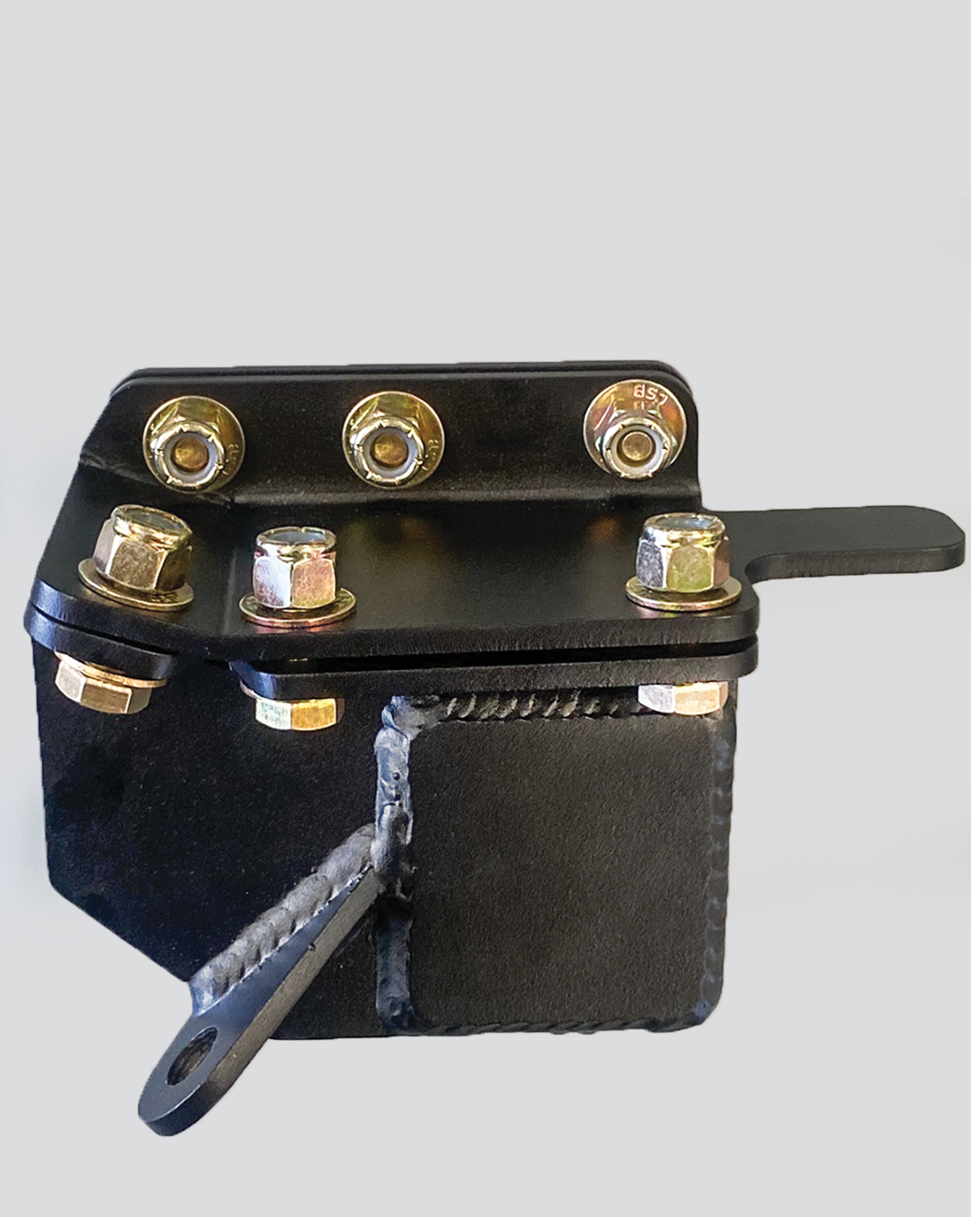Front limit strap kit and bump stop designed for the 2024 Ranger Raptor's stock lower arm, featuring durable components.