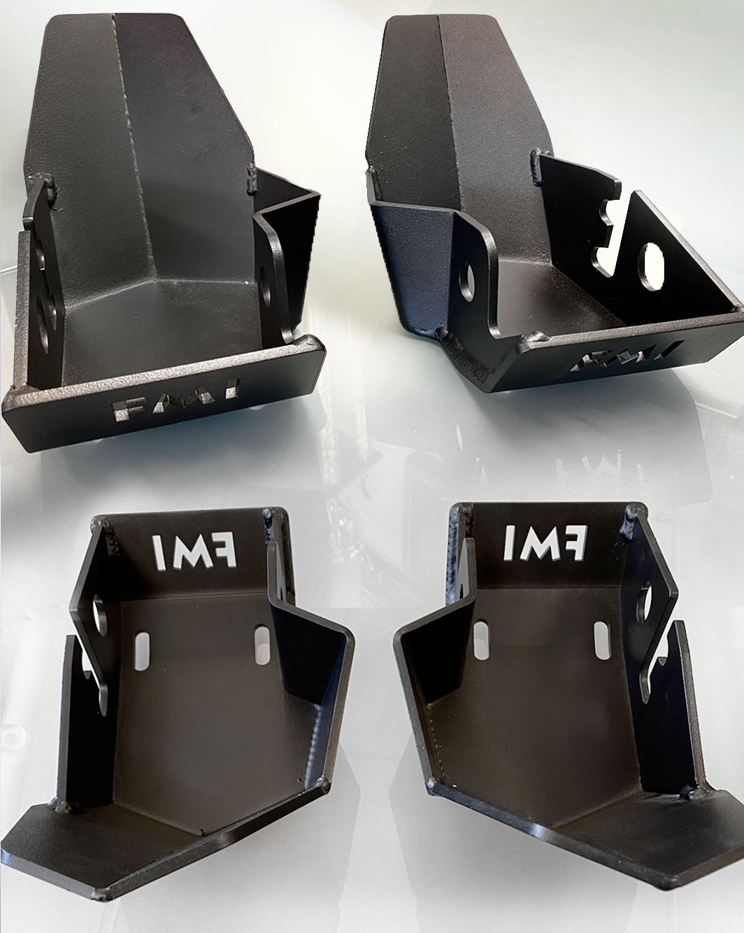 2024 Ranger Raptor rear shock skid kit designed for enhanced protection and durability in off-road conditions.