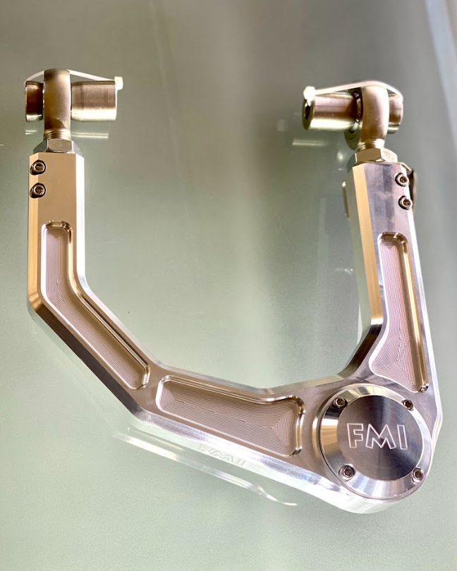 Billet upper control arm kit for 2024 and up Ranger Raptor, designed for stock length suspension upgrades.