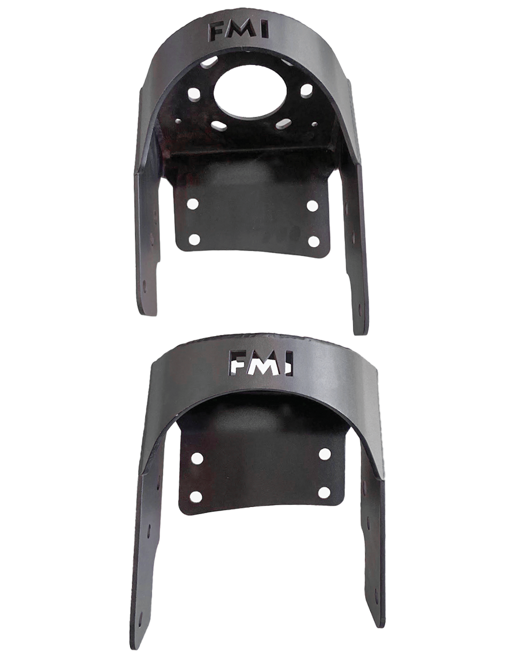 Coil bucket conversion kit for 2015+ F150 to Gen 2 Raptor, featuring durable steel construction and precise mounting holes.
