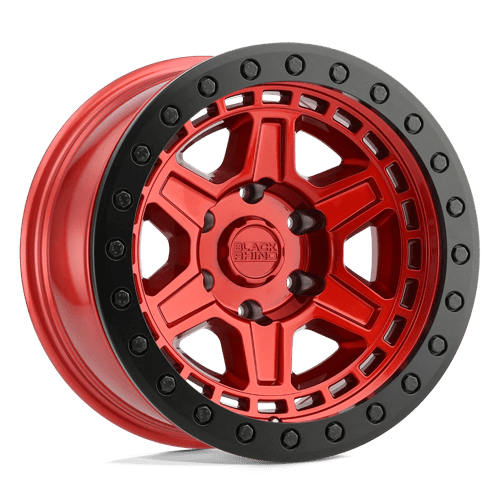 BR RENO 18X9.5 6X135 +12 87 CNDY RED BLK