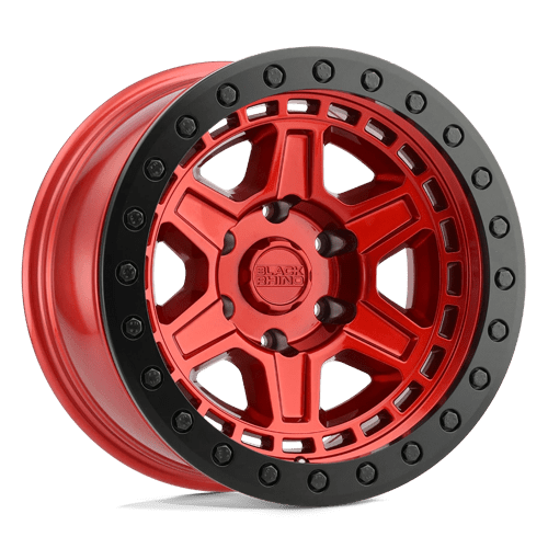 BR RENO 17X9 5X127 +0 71 CNDY RED BLK