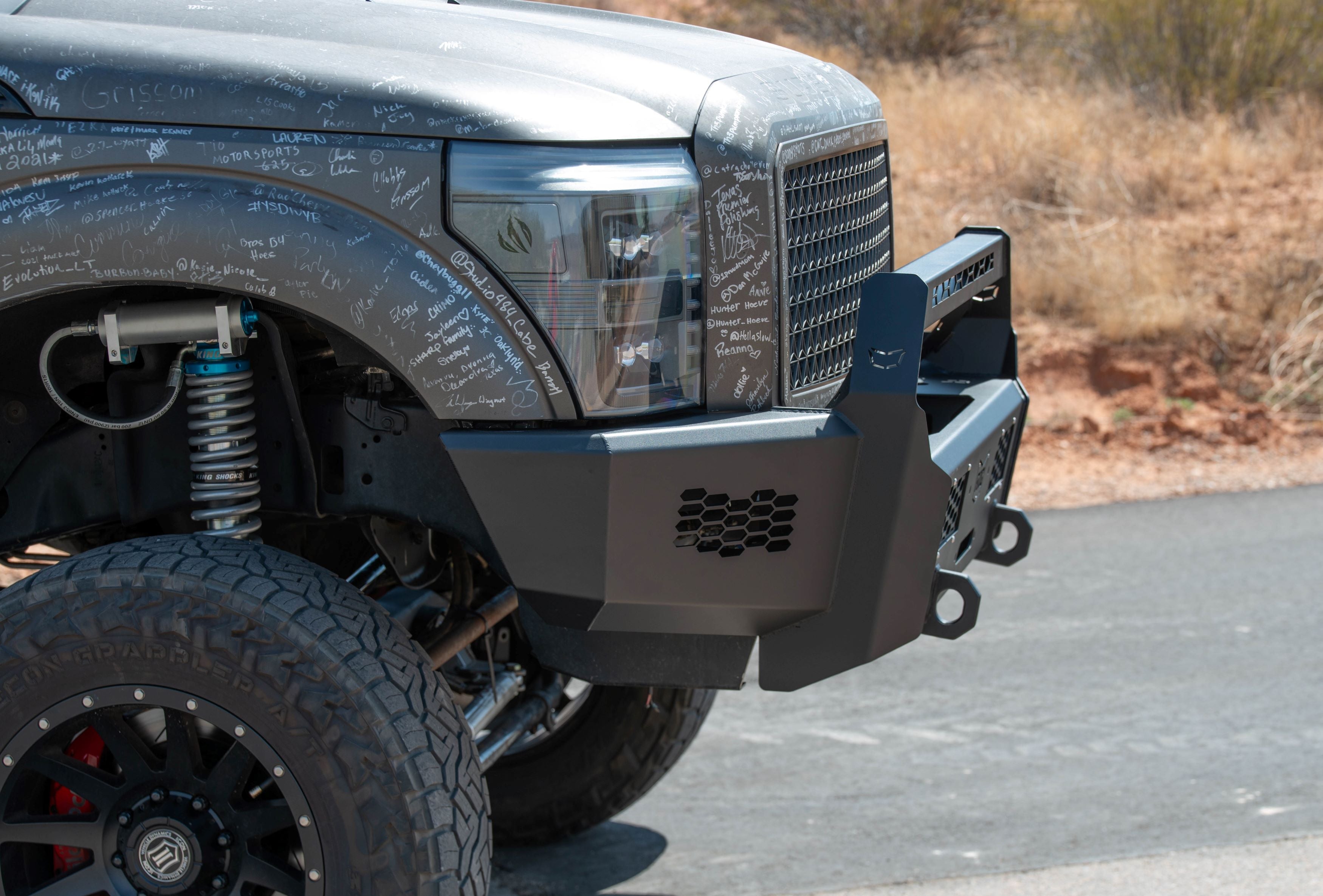 Frontier Series 2011-2016 Ford F250/F550 Front Bumper - Bull Bar Model