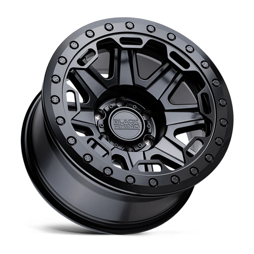 BRRFT 17X8.5 8X170 M-BLK-BLK-BLTS -38MM