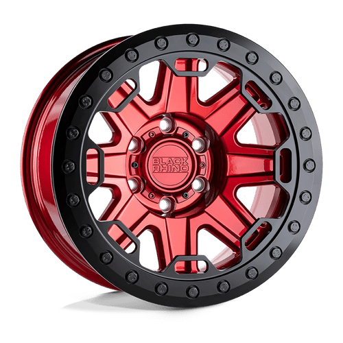 BRRFT 17X8.5 8X170 C-RED-BLKRG -38MM