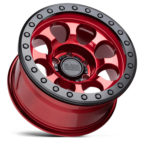 BR RIOT BL 17X8.5 6X135 +0 87 CDY RED BK