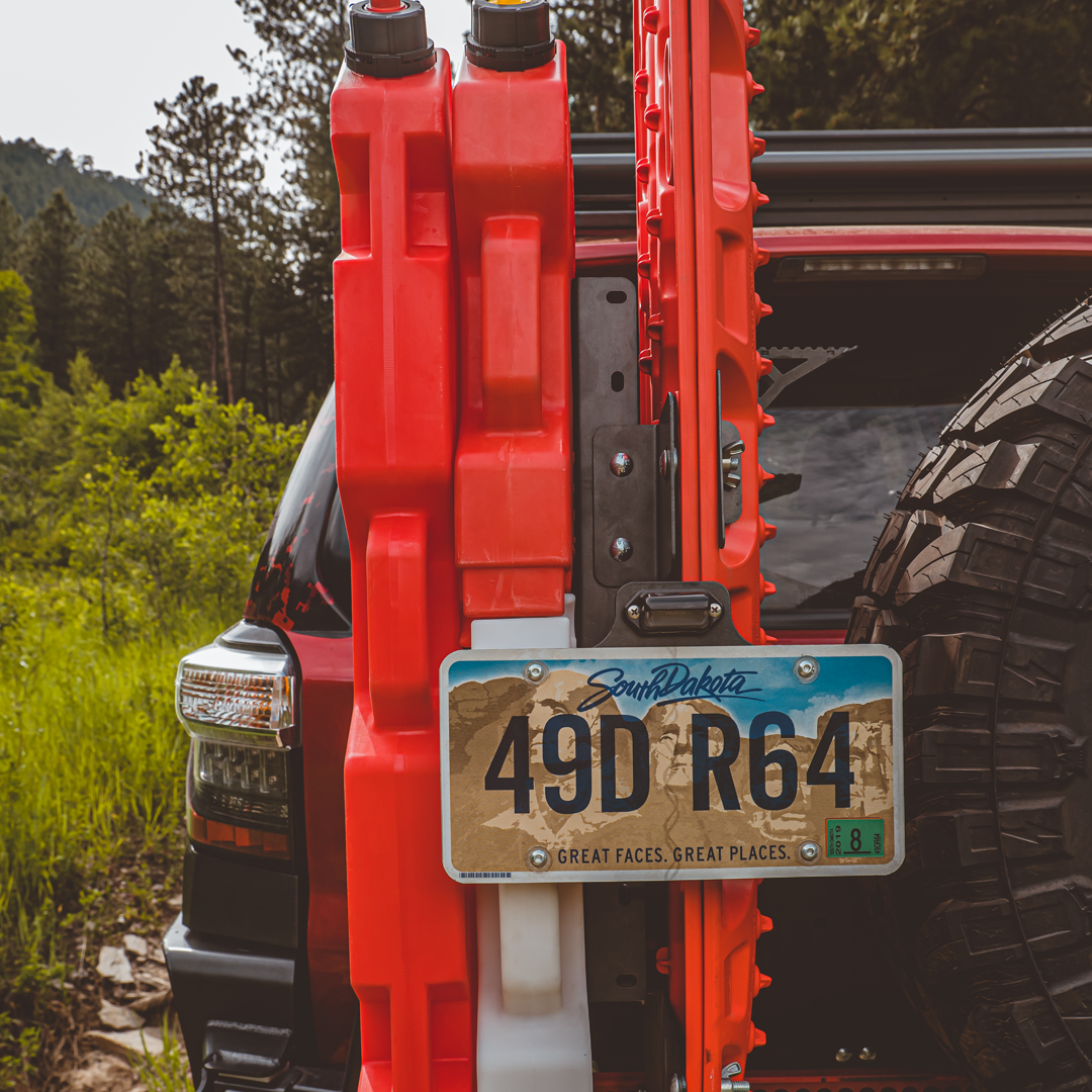 Toyota 4Runner Rotopax / Maxtrax Mount (Rear Bumper)
