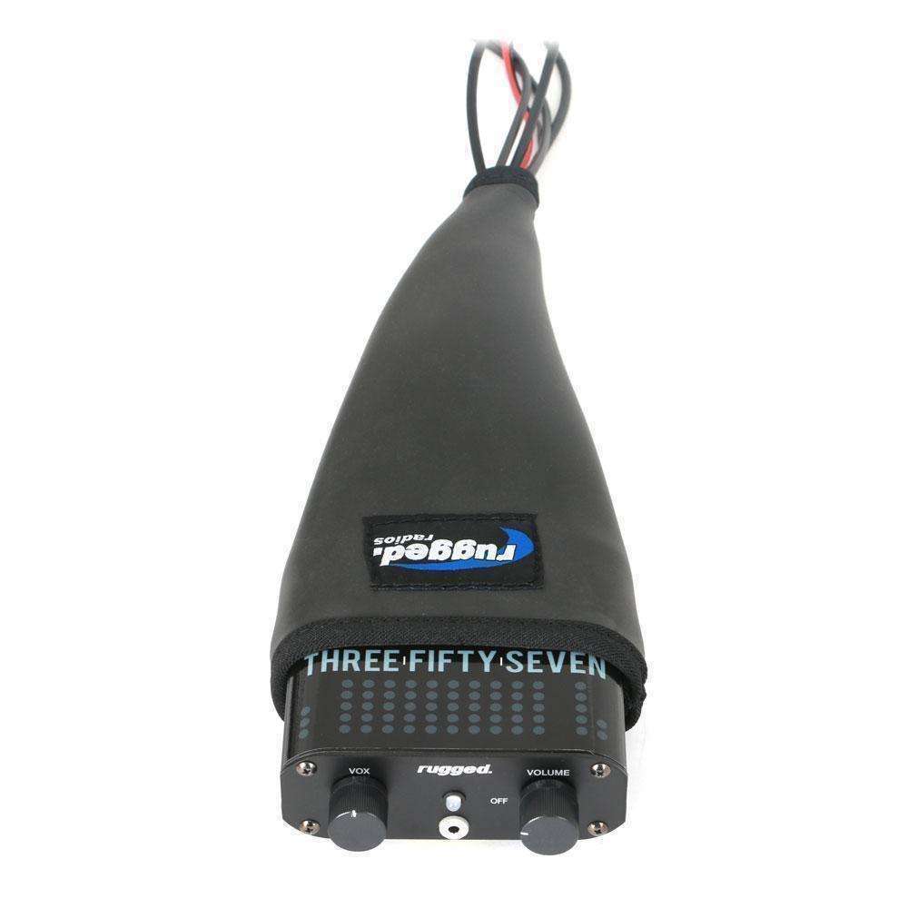 Baja Boot Offroad Intercom Weather Guard Protection by Rugged Radios, designed for durability and protection in offroad environments.