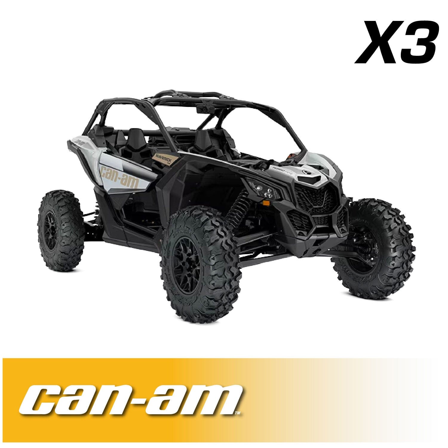 Can-Am Maverick X3 Complete Communication Kit with Bluetooth Intercom and 2-Way Radio - 696 PLUS / G1 GMRS / Top Mount