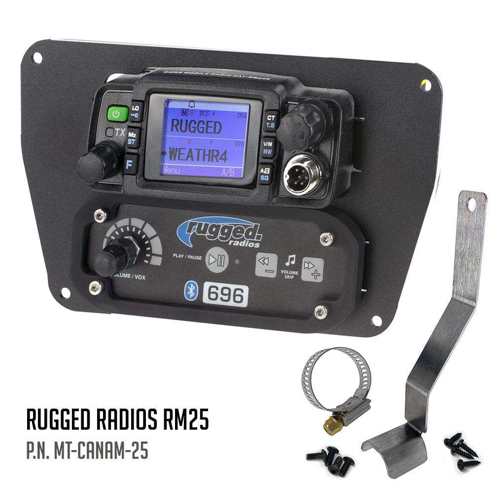 Can-Am Commander Intercom and Radio Mount - Icom F5021