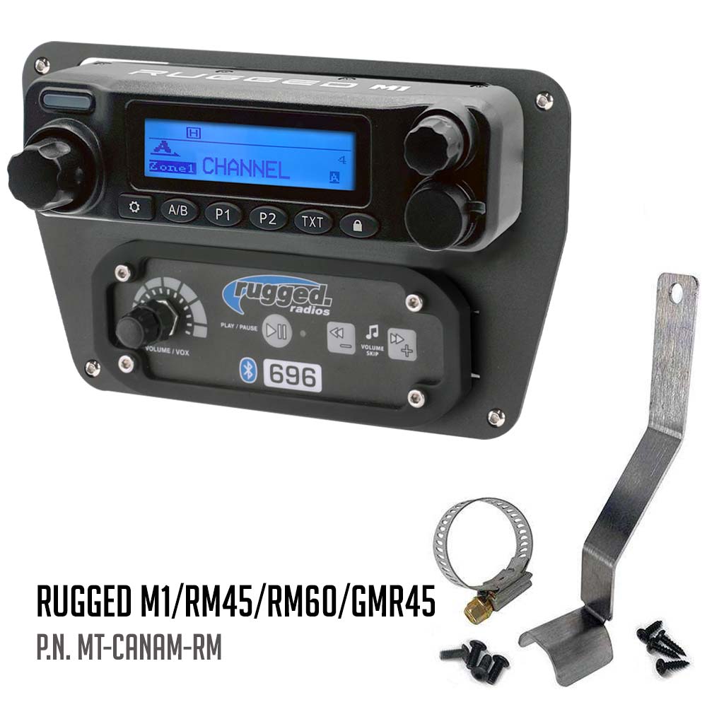 Can-Am Commander Intercom and Radio Mount - Icom F5021