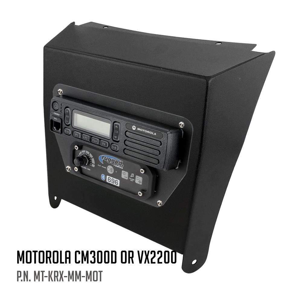 Kawasaki KRX Multi-Mount Kit for Rugged Mobile Radios and Intercom - Kenwwod TK7360