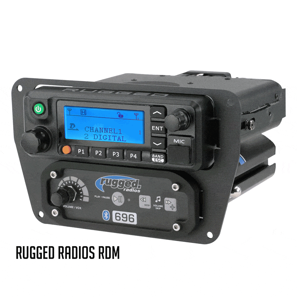 Multi Mount Insert or Standalone Mount for Intercom and Radio - Rugged Radios RDM