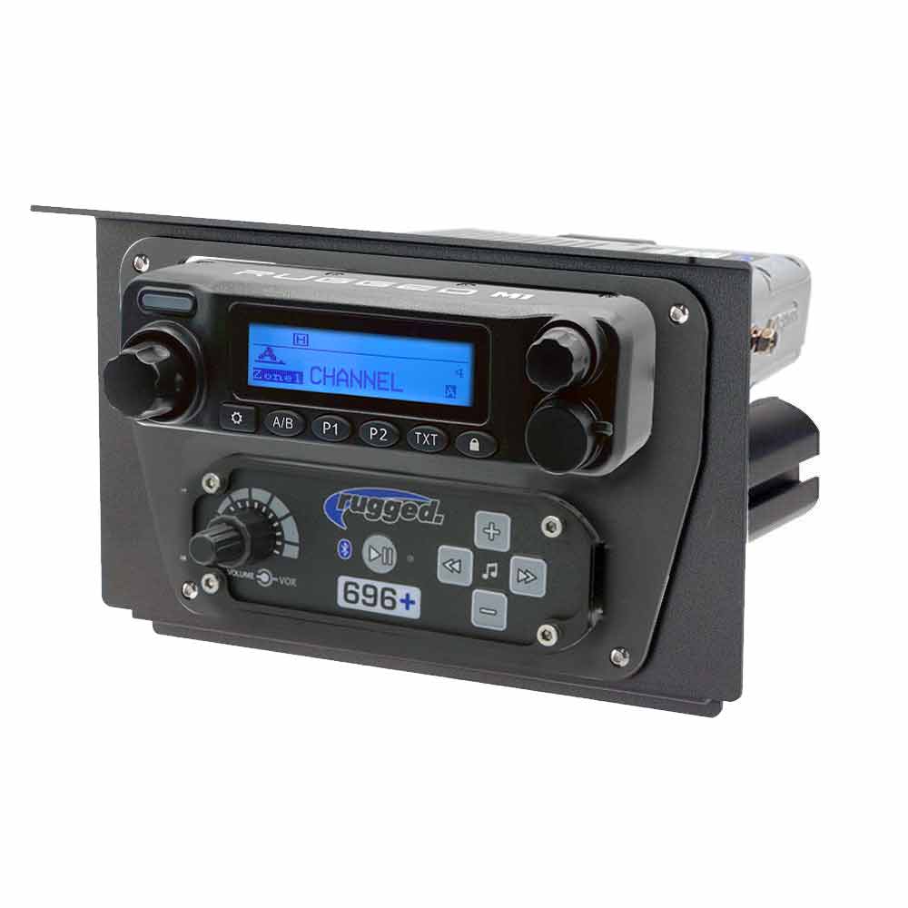 Polaris RZR XP 1000 Complete Communication Kit with Bluetooth Intercom and 2-Way Radio - 696 PLUS / M1 VHF Business Band