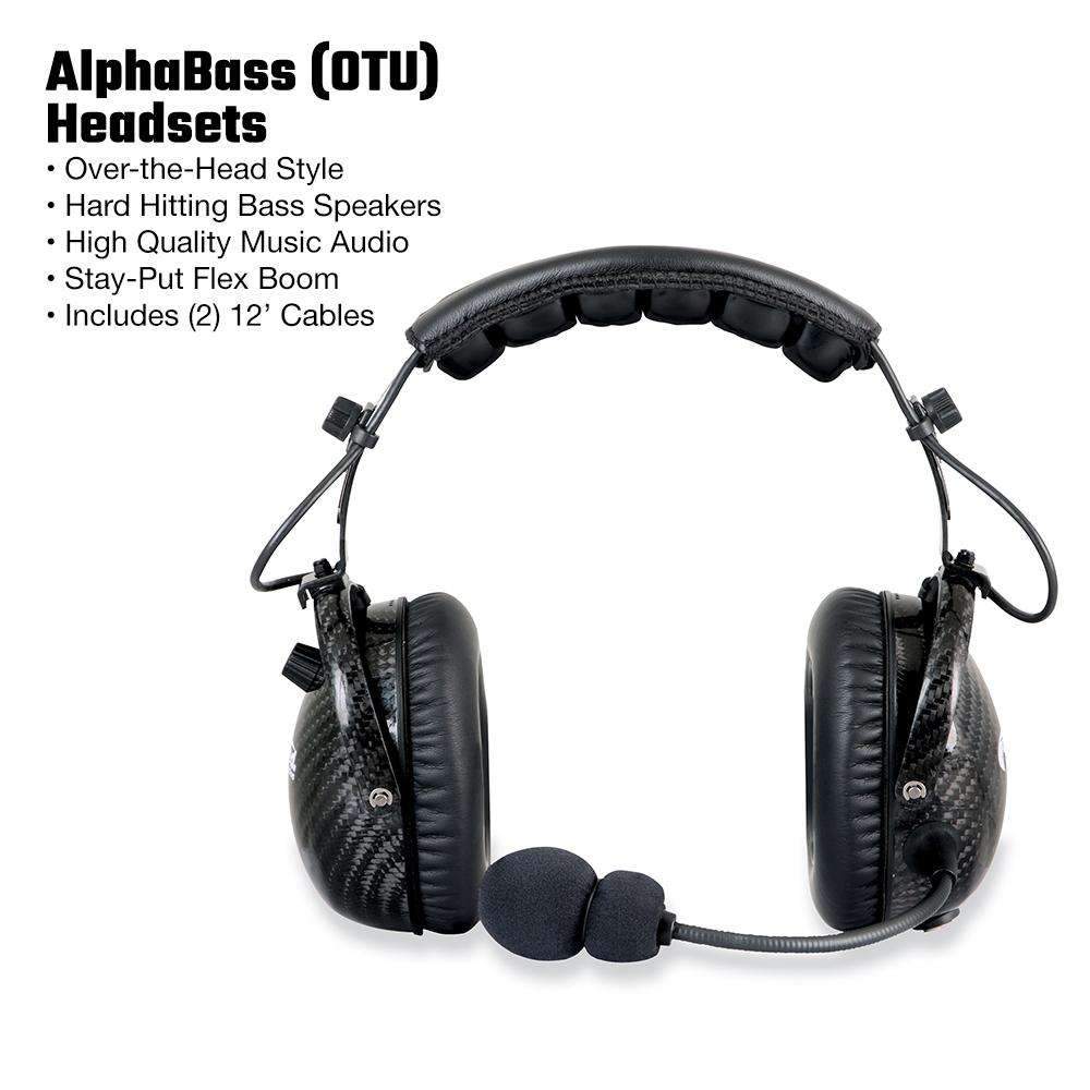 Single Seat Kit with Digital Radio - Helmet Kit