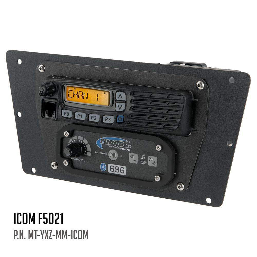 Yamaha YXZ Multi-Mount - Motorola CM300D and Motorola/Vertex VX2200