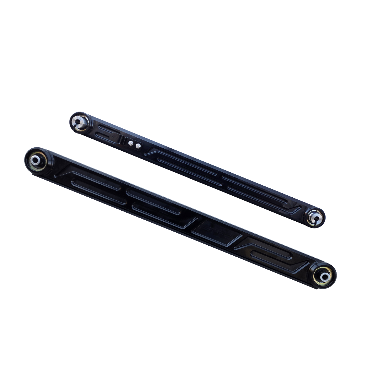 Billet upper and lower links for 2021+ Ford Raptor and Raptor R, designed for enhanced performance and durability.