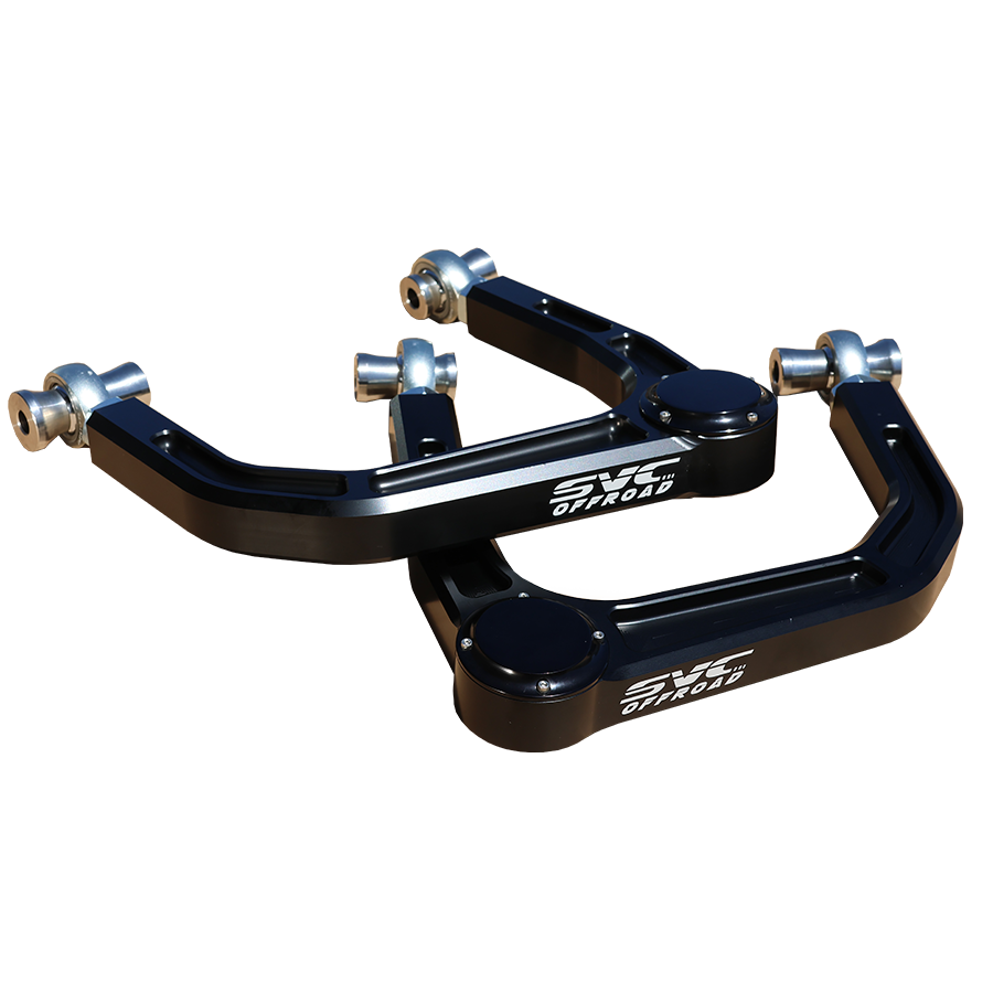 High-performance upper control arms for Bronco Raptor, designed for enhanced off-road capability and durability.