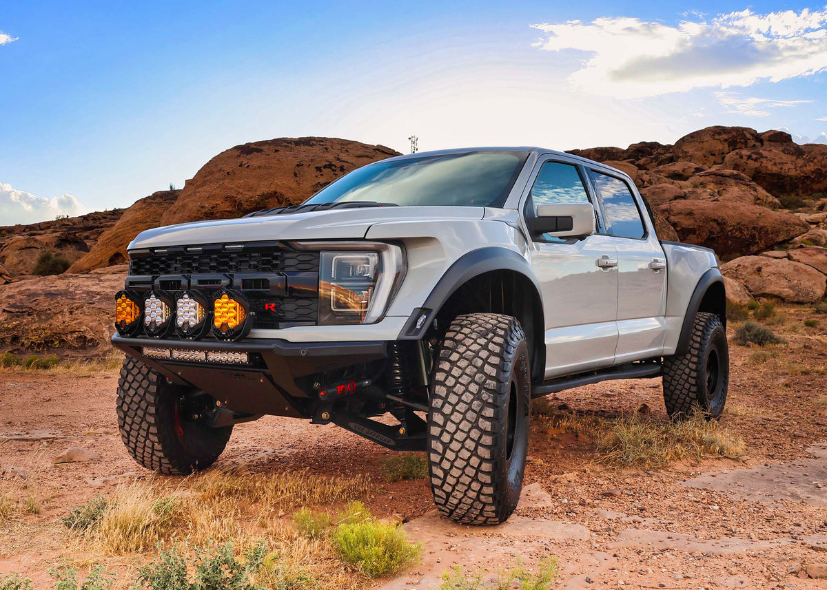 2021+ Ford F-150 Raptor Mojave Frame Cut Front Bumper