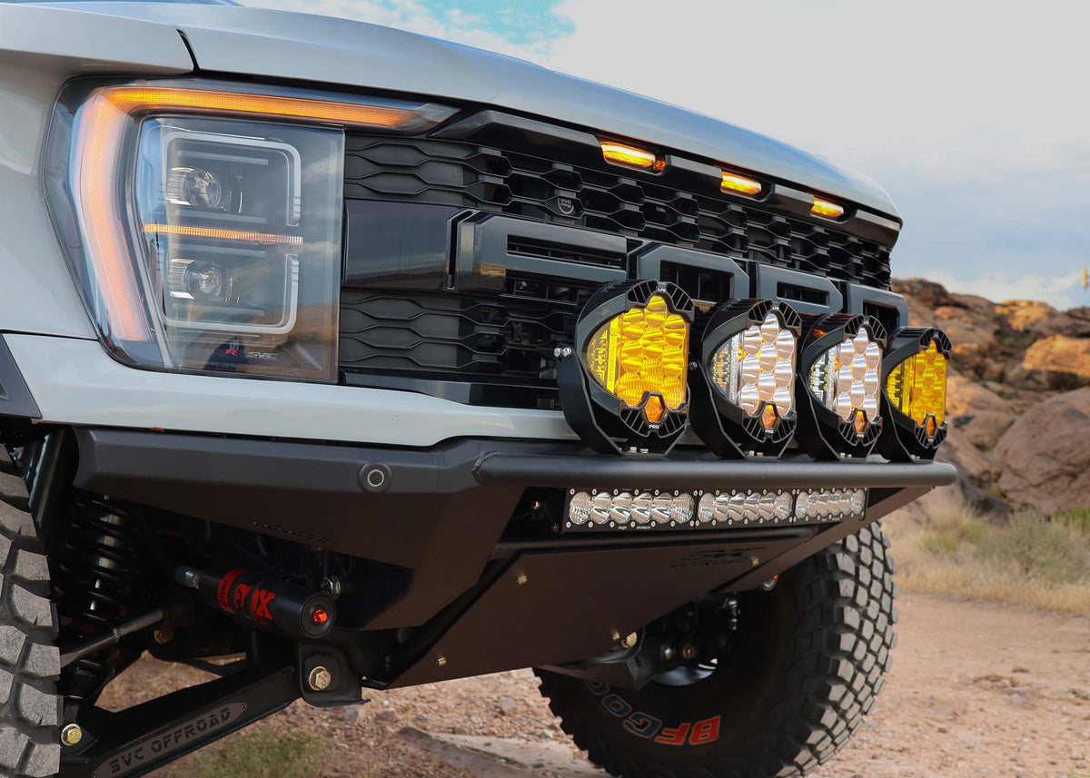 2021+ Ford F-150 Raptor Mojave Frame Cut Front Bumper