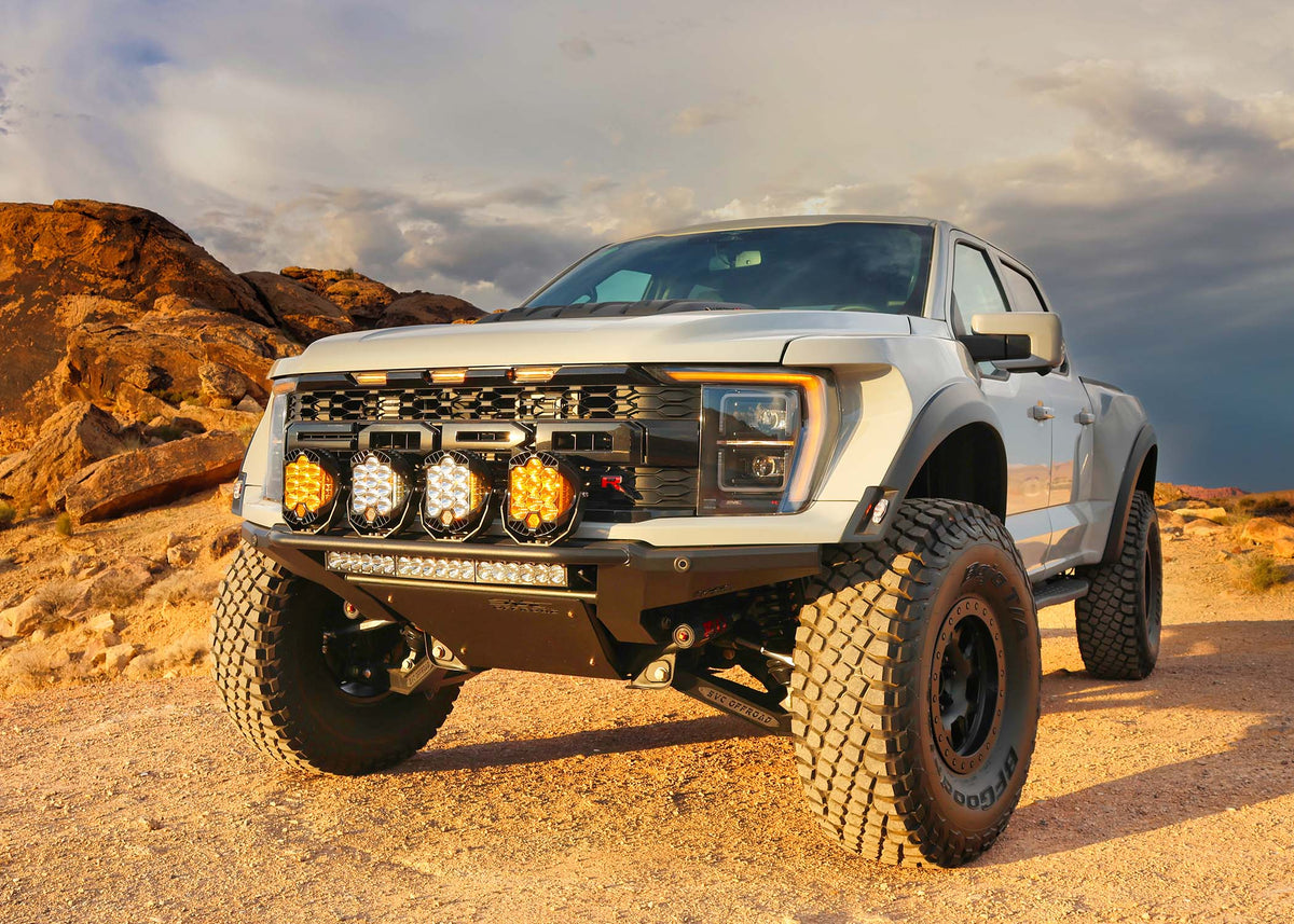 2021+ Ford F-150 Raptor Mojave Frame Cut Front Bumper