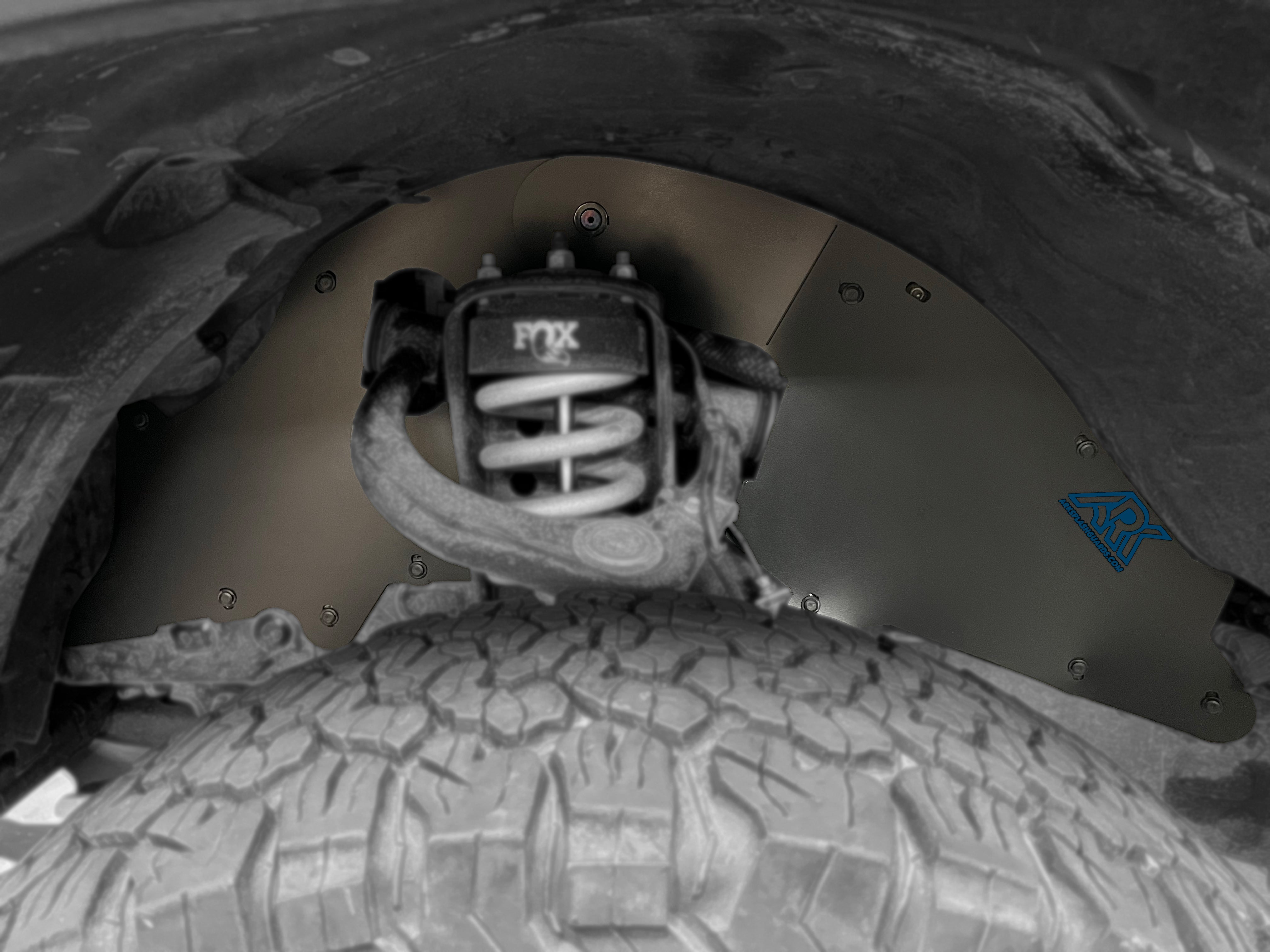 TriXpoly splash guards and mudflaps for 2016-2023 Toyota Tacoma, designed for optimal protection and durability.