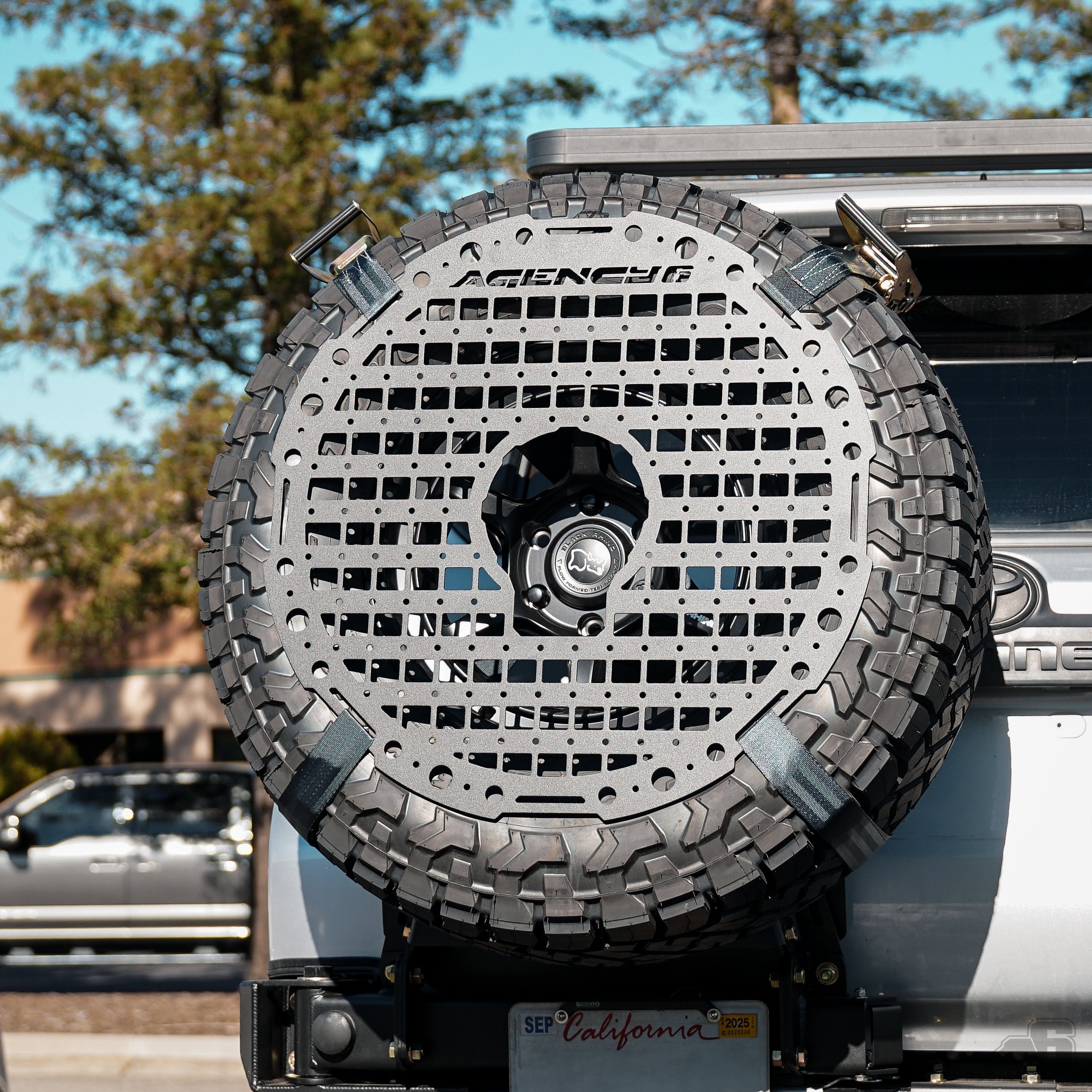 Agency 6 GRIDS Molle Panel - Spare Tire