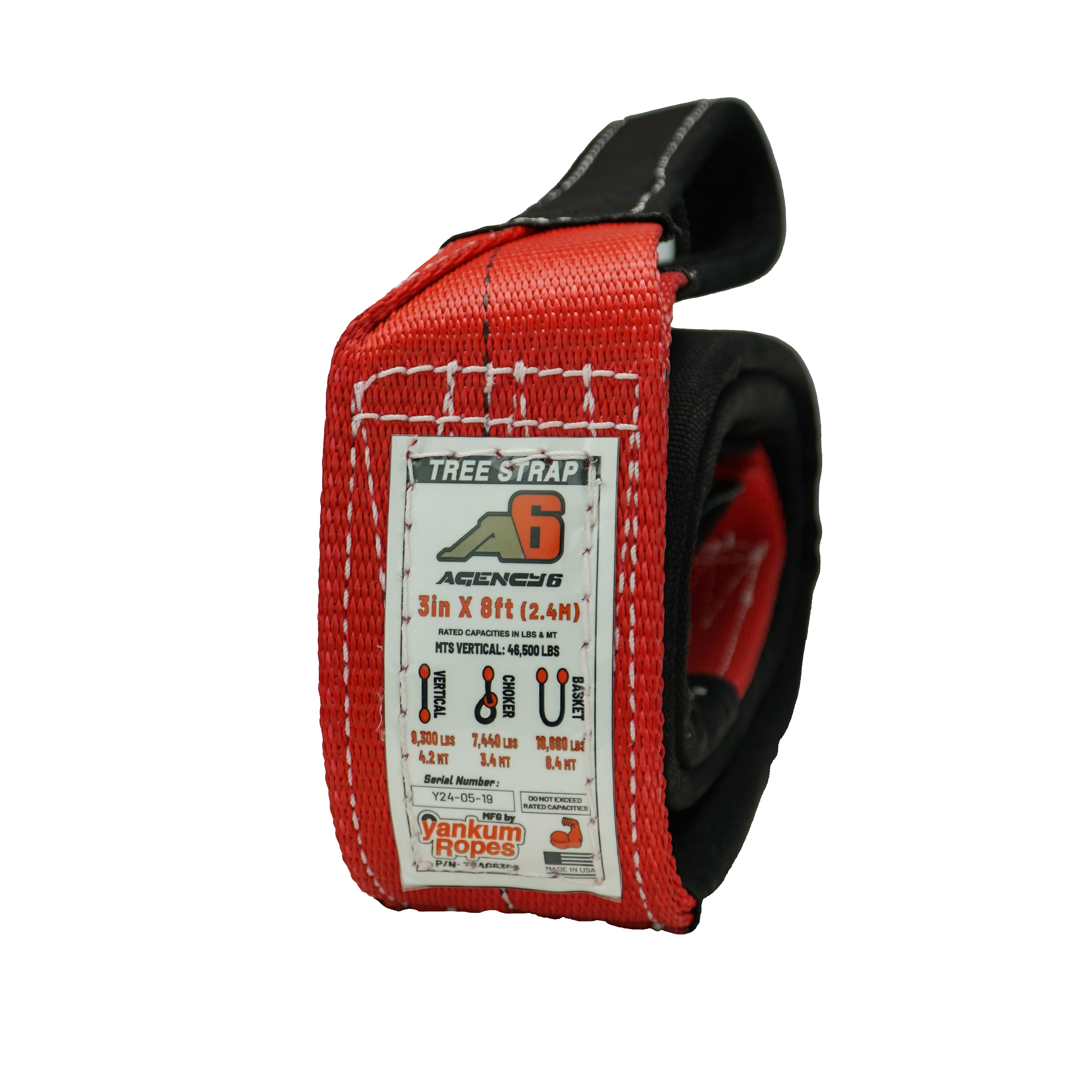 Tree strap - 3"x8' - 46,500 MTS