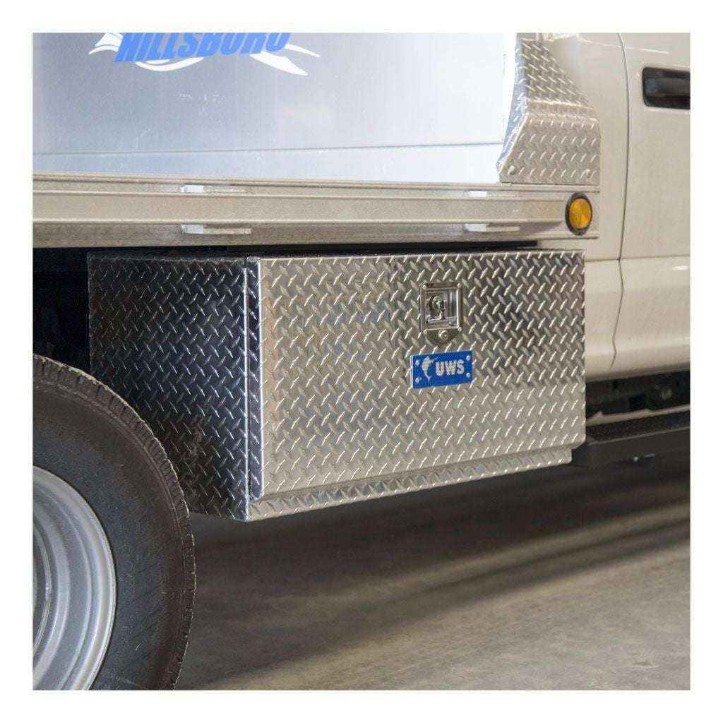 UWS Bright Aluminum 36" Single-Door Underbody Tool Box Model TBUB-36