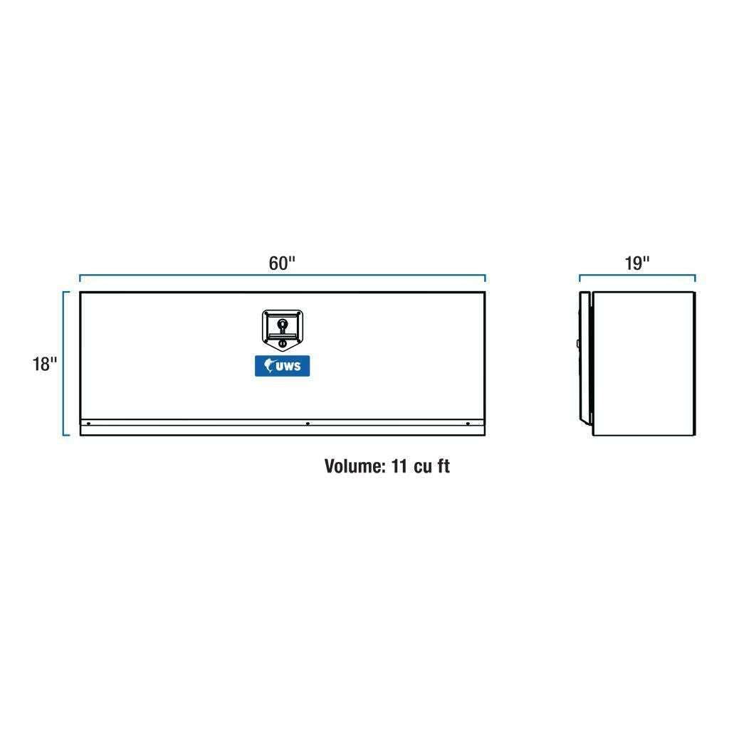UWS 60" Single-Door Underbody Tool Box Model TBUB-60