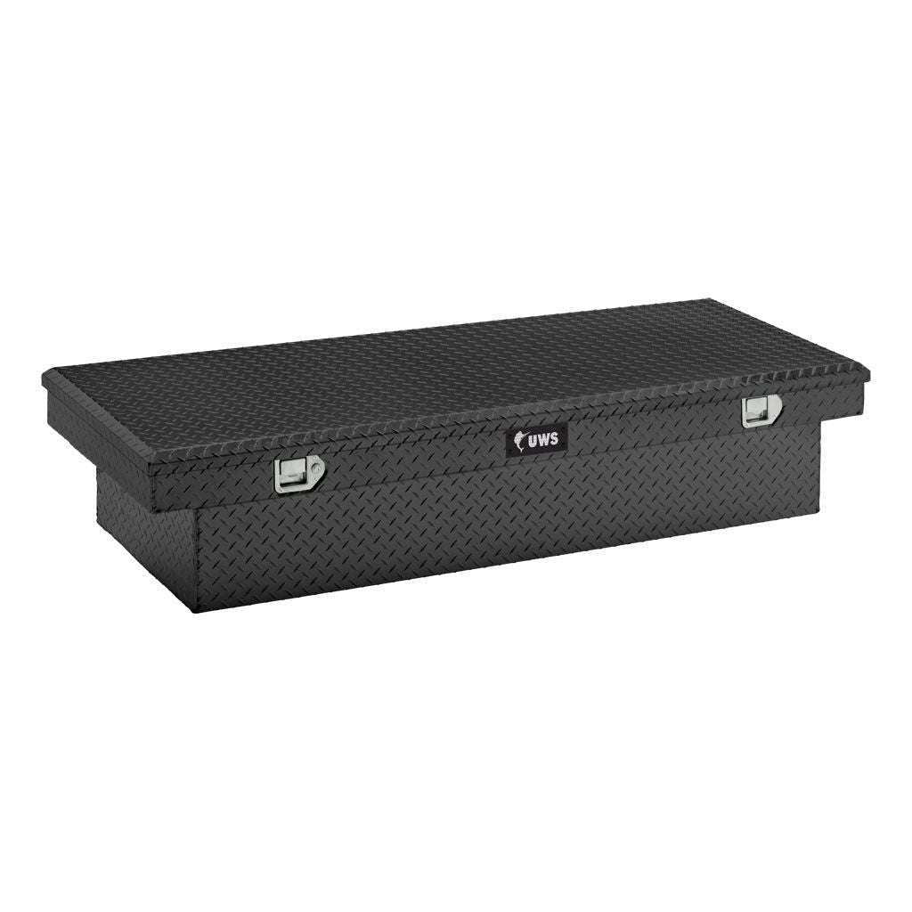 UWS 69" Extra-Wide Crossover Truck Tool Box Model TBS-69-LBTA-BLK