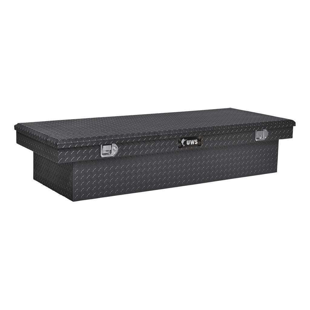 UWS 72" Extra-Wide Crossover Truck Tool Box Model TBS-72-LBTA-BLK