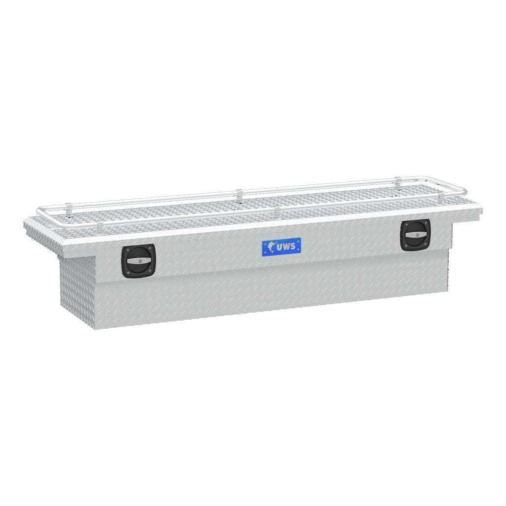 UWS Secure Lock Crossover Truck Tool Box with Low Profile & Rail Model SL-72-LP-R