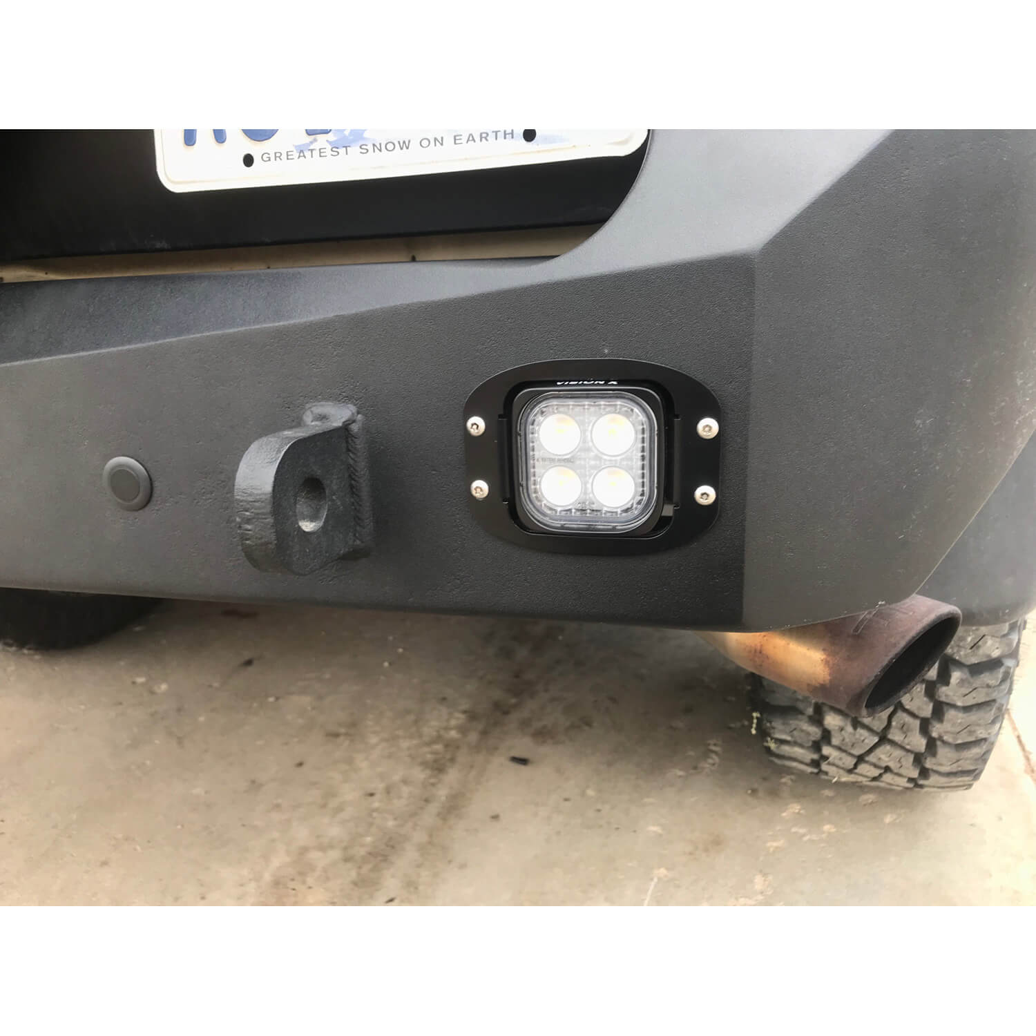 Dura Mini LED Light 10º and 25º Beam Flush Mount V2