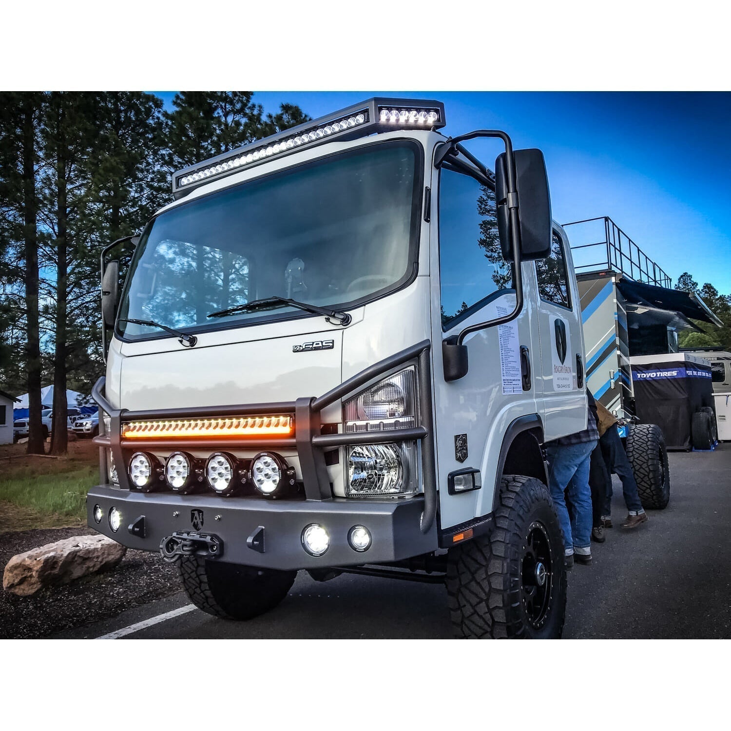 40" Shocker Dual Action LED Light Bar | Trail Amber Elliptical