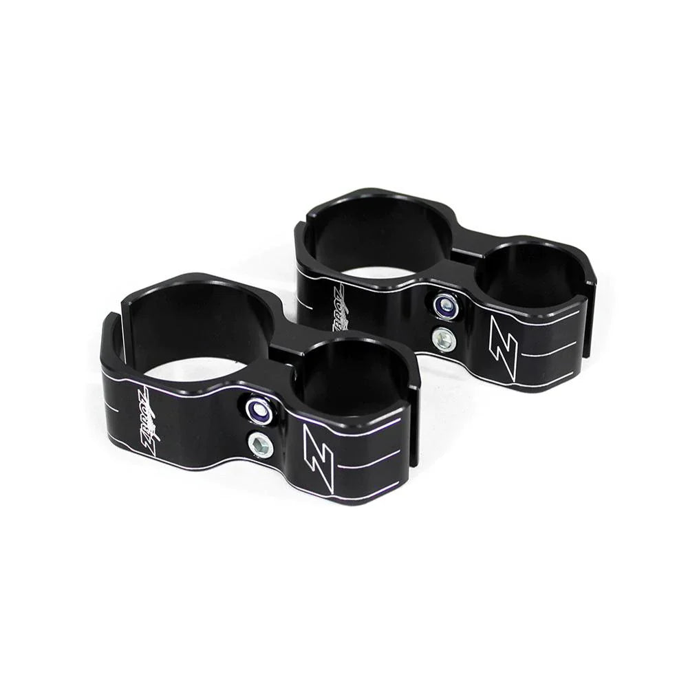 Polaris RZR REAR Shock Billet Clamp by ZBROZ