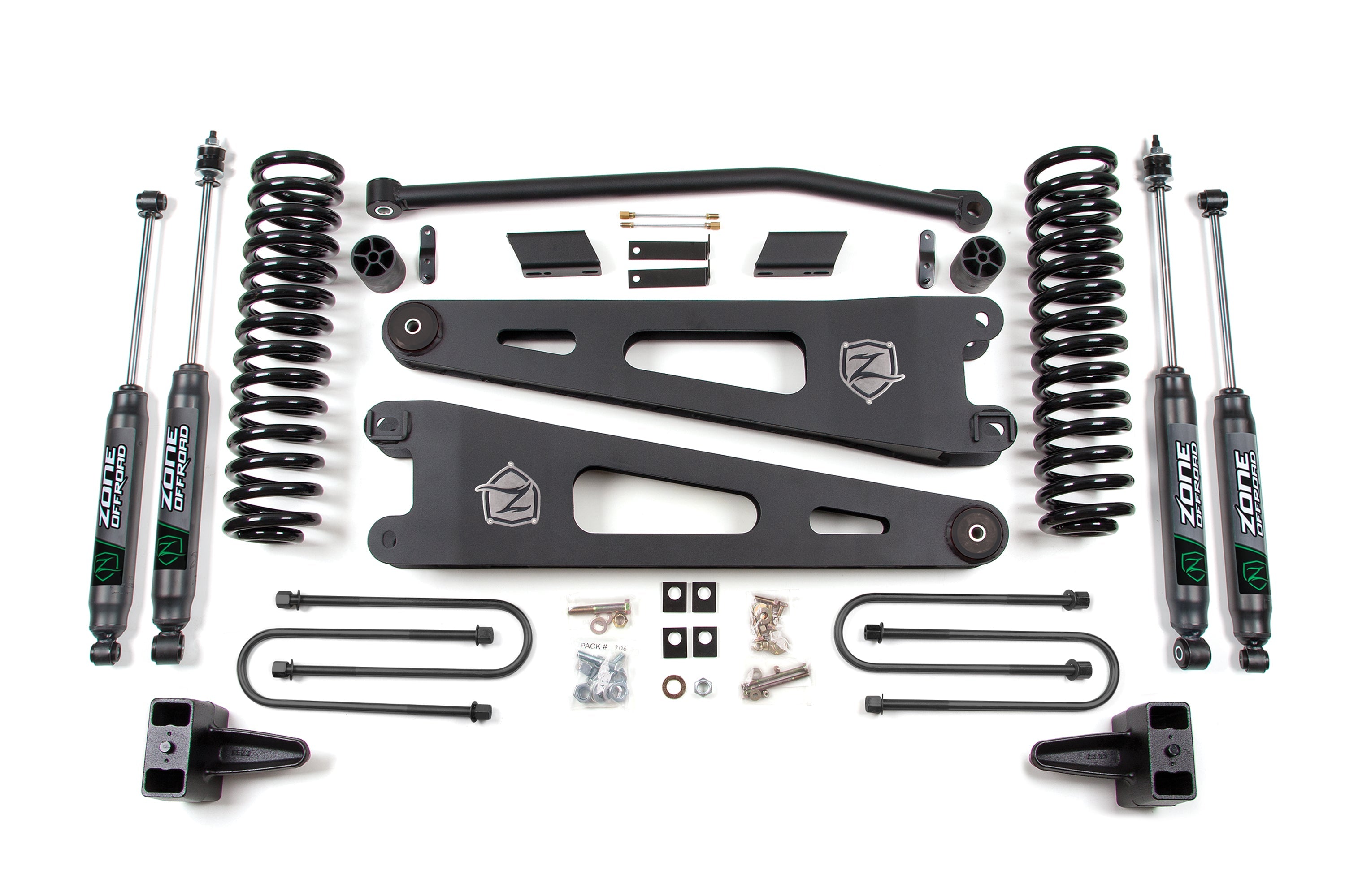 4 Inch Lift Kit w/ Radius Arm | Ford F250/F350 Super Duty (08-10) 4WD | Gas